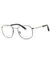 Philipp Plein Dnu  Men's Vpp020m 53mm Optical Frames In Silver