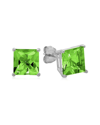 Max + Stone Maxcolor 10k 3.20 Ct. Tw. Peridot Studs
