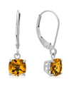 Max + Stone Maxcolor 10k 1.55 Ct. Tw. Citrine Earrings