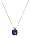 Max + Stone Maxcolor 14k 1.60 Ct. Tw. Amethyst Pendant Necklace