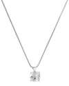 Max + Stone Maxcolor 14k 2.25 Ct. Tw. Lab-grown White Sapphire Pendant Necklace