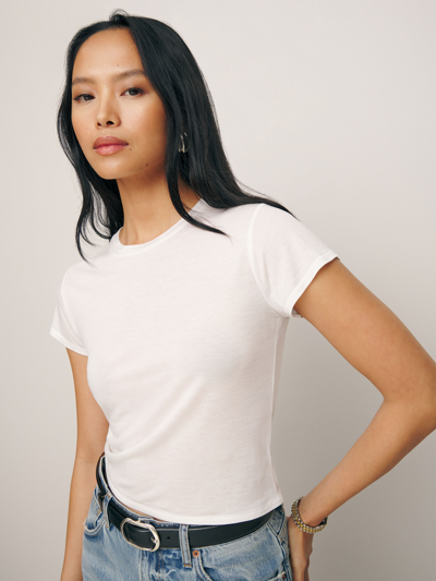 Reformation Dream Tee In White