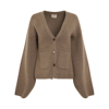 Khaite Scarlet Cashmere-blend Cardigan