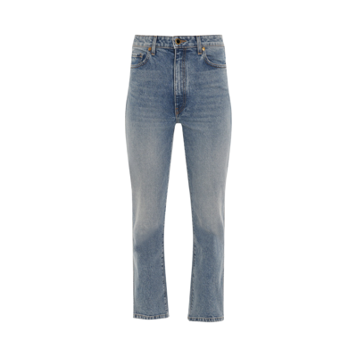 Khaite Abigail Jeans Clothing In Blue