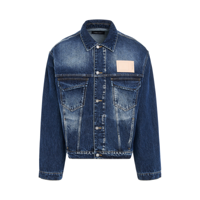 A-COLD-WALL* BACK LOGO DENIM JACKET