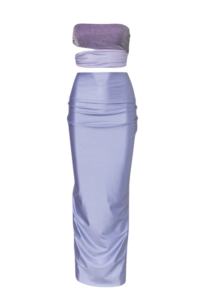 Baobab Isla Maxi Dress In Purple | ModeSens