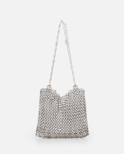 Paco Rabanne 1969 Shoulder Bag In Silver