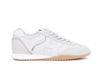 Hogan Olympia-z Nubuck Leather Sneakers In White