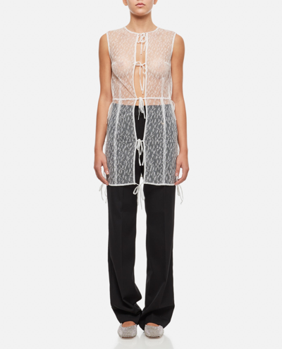 Jacquemus La Robe Minidress In White