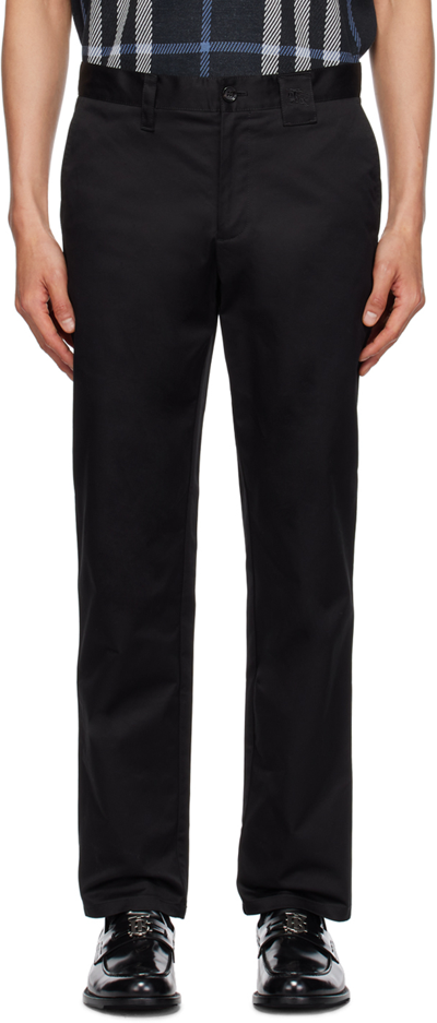 Burberry Denton Pants In Black