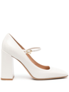 GIANVITO ROSSI RIBBON 95MM MARY JANE PUMPS - WOMEN'S - CALF LEATHER