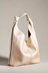 By Anthropologie The Love Knot Slouchy Bag In Gold