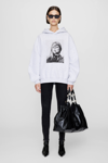 ANINE BING ANINE BING HARVEY SWEATSHIRT AB X TO X BRIGITTE BARDOT IN GREY