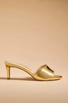 By Anthropologie Kitten Heels In Gold