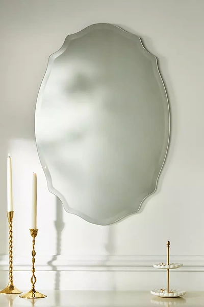 Anthropologie Tia Mirror In Gray