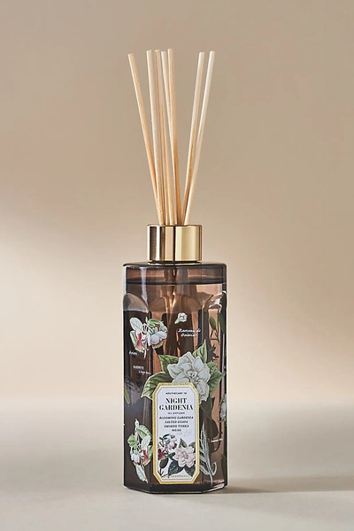 Apothecary 18 By Anthropologie Apothecary 18 Floral Night Gardenia Reed Diffuser In Black