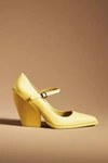 Jeffrey Campbell Liberty Heels In Yellow