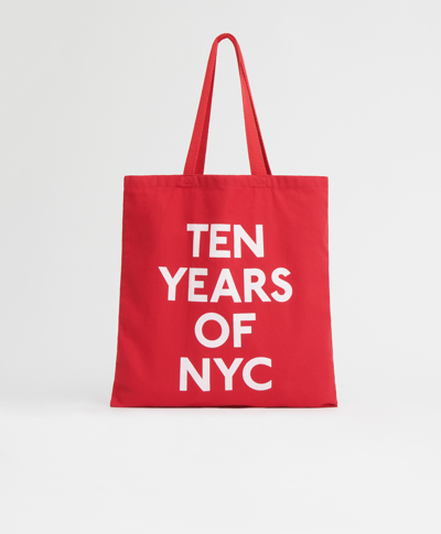 Mansur Gavriel Mg Canvas Tote In Nyc
