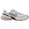 Nike Mesh V2k Run Low Top Sneakers With Metallic Faux Leather Tri In Black/white/silver