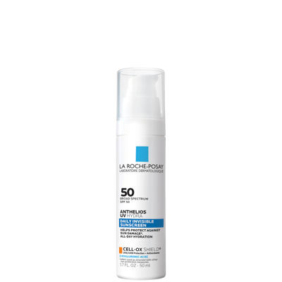 La Roche-posay Anthelios Uv Hydra Daily Invisible Sunscreen Spf 50 50ml In White