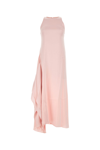 Jw Anderson Sleeveless Draped Midi Dress