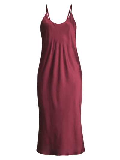 LUNYA WOMEN'S WASHABLE BIAS SILK SLIP DRESS