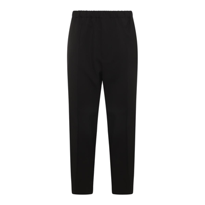 JIL SANDER JIL SANDER TROUSERS BLACK