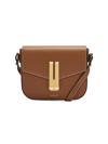 Demellier Small Vancouver Smooth Leather Bag In Tan
