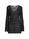 TANYA TAYLOR WOMEN'S MILEY COTTON LACE COVER-UP MINIDRESS