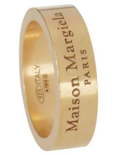 Maison Margiela Gold Engraved Ring