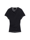 Givenchy 4g Jacquard T-shirt In Black