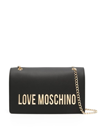 Love Moschino Shoulder Bag In Black
