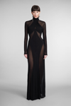 Isabel Marant Rimma Halterneck Jersey Maxi Dress In Black