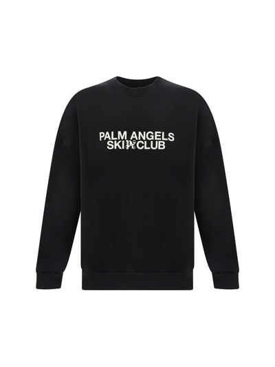 Palm Angels Sweatshirt In Black