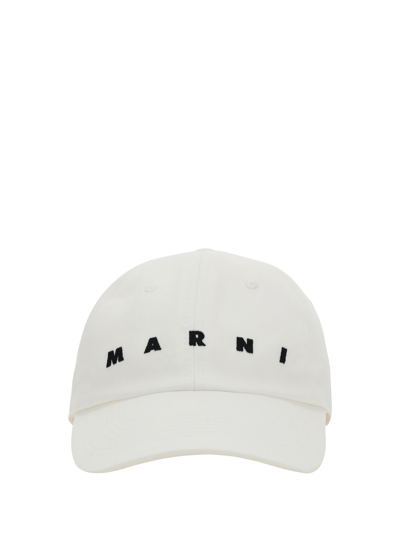Marni Hat In Lily White
