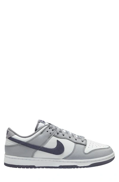 Nike Dunk Low Retro Sneaker In White/light Carbon/platinum Tint