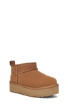 Ugg Kids' Classic Mini Platform Boot In Che