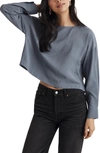 MADEWELL MADEWELL RELAXED TULIP BACK CROP TOP