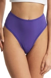 Hanky Panky Playstretch High Rise Thong Raw Amethyst Purple