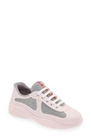 Prada America's Cup Sneaker In Alabaster Pink