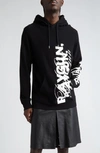 TAKAHIROMIYASHITA THE SOLOIST RAY GUN OVERSIZE COTTON & SILK GRAPHIC HOODIE