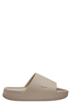 Nike Calm Flat Slides In Neutrals