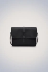 Rains Messenger Bag In Black