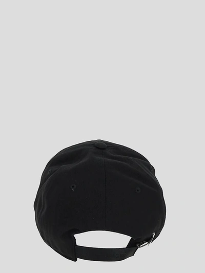 Alexander Mcqueen Baseball Cap In Blackivory