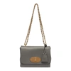 Mulberry Lily Small Shoulder Bag In Grey