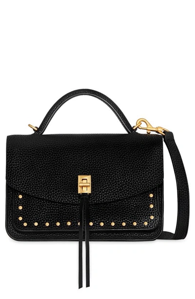 Rebecca Minkoff Small Darren Crossbody Messenger Bag In Black