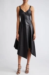 JASON WU COLLECTION JASON WU COLLECTION CORSET BODICE LEATHER DRESS