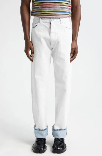 Maison Margiela Jeans In White