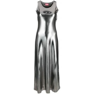 Diesel Dresses In Silver