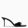 PARIS TEXAS LIDIA BLACK PATENT LEATHER MULE